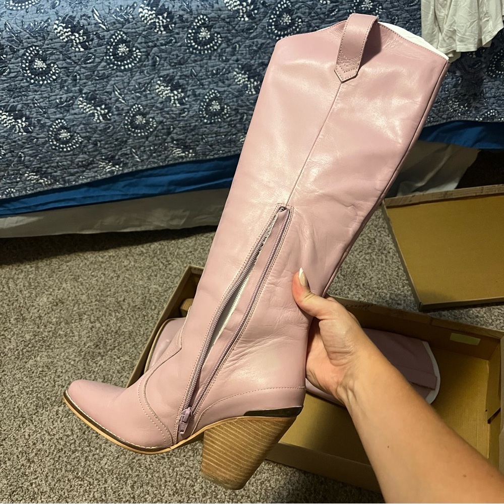 Free People Leni pink Cowboy Boot size 39 - Picture 5 of 10